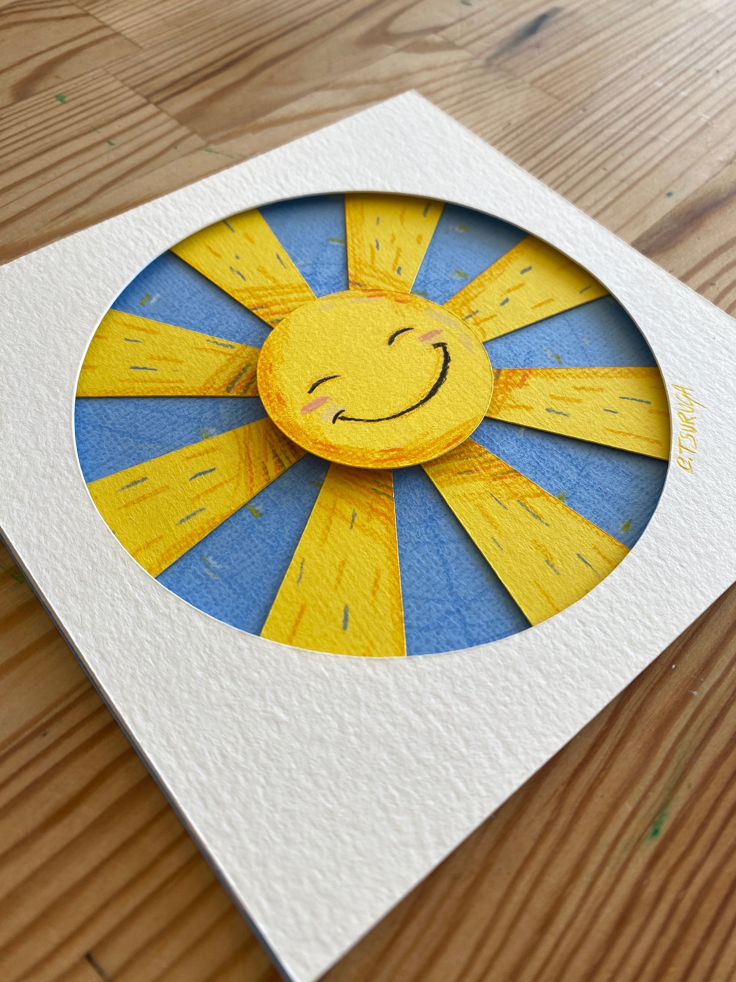 A smiling Sun
