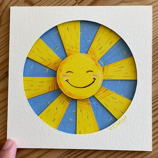 A smiling Sun