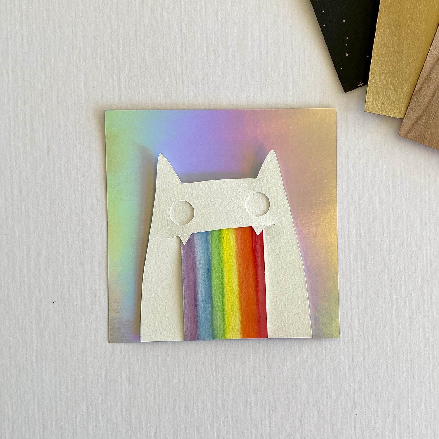 Custom Rainbow Cat